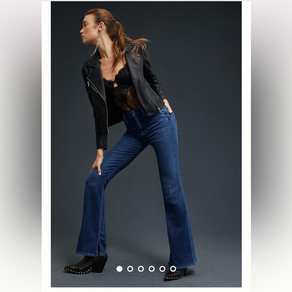 NWOT HUDSON Holly High-Rise Flare Jeans 24 - Picture 2 of 3